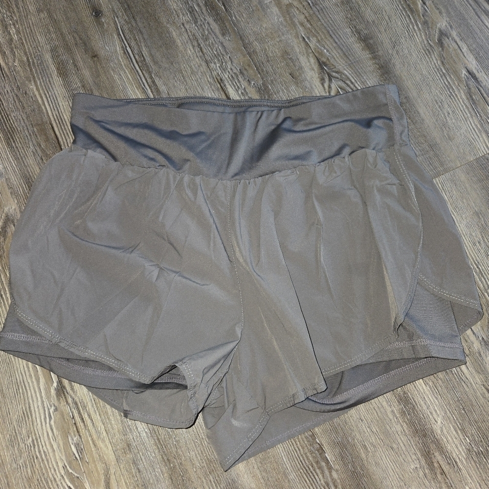 Gray Women's Athletic Shorts